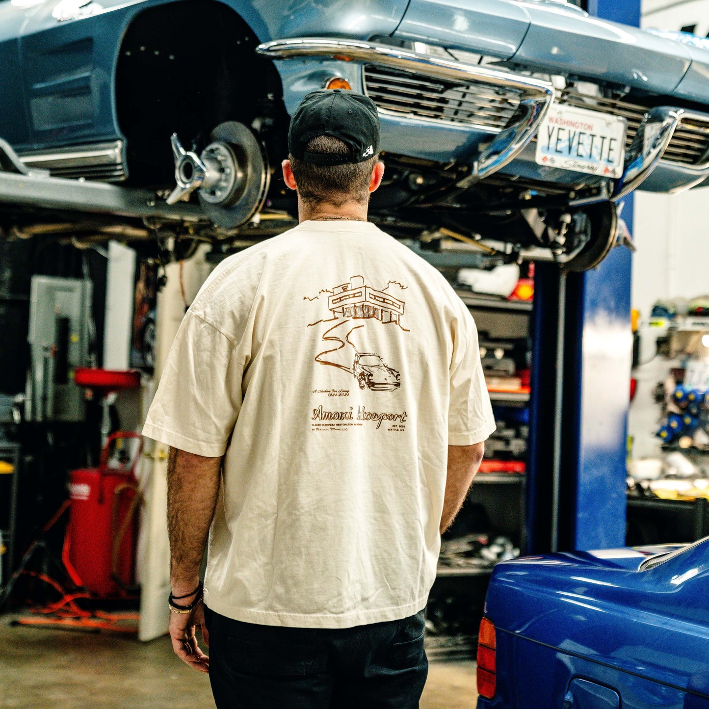 [CAPPUCCINO CRUISE CONTROL TEE]